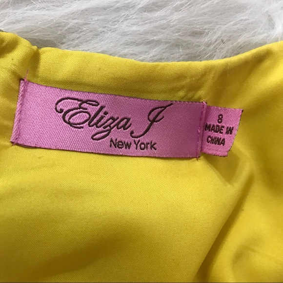 Eliza J Floral Abstract Watercolor Dress - Picture 7 of 7